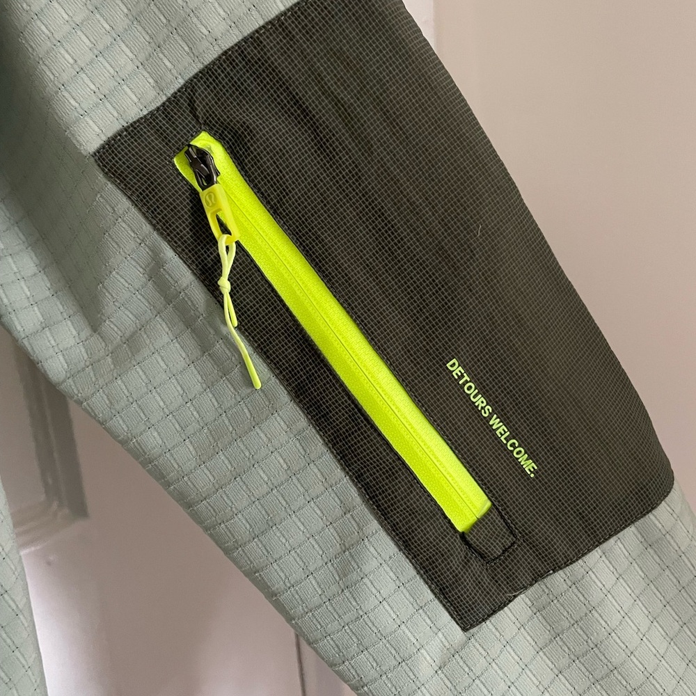 Green Button Down - image 2